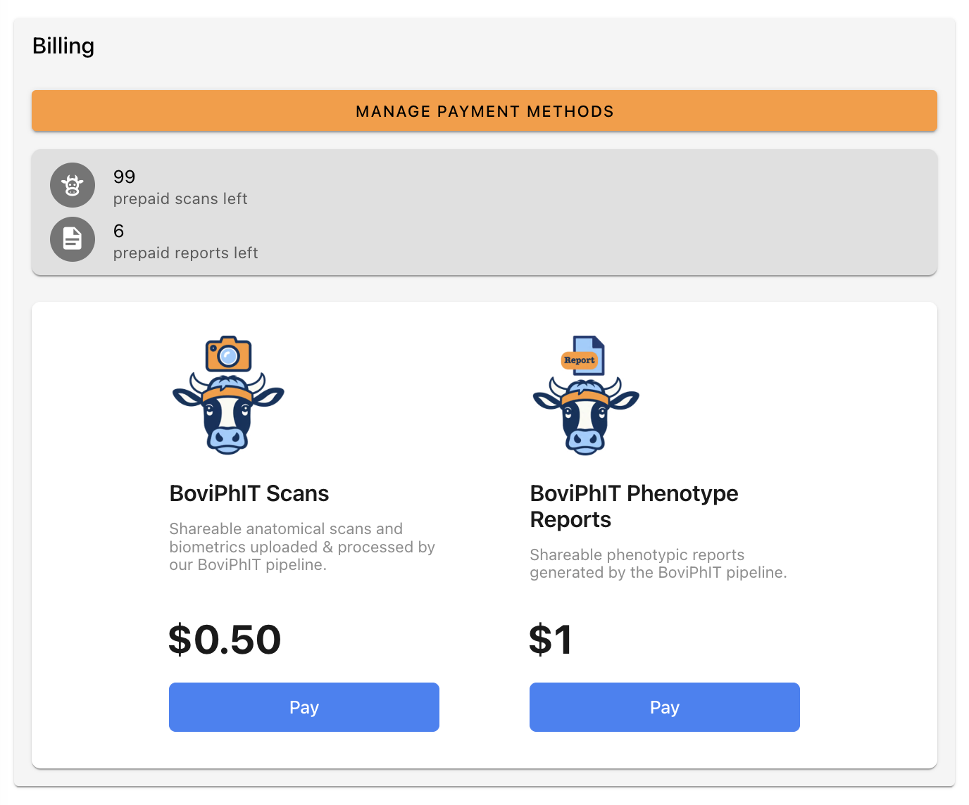 BoviPhIT Pricing